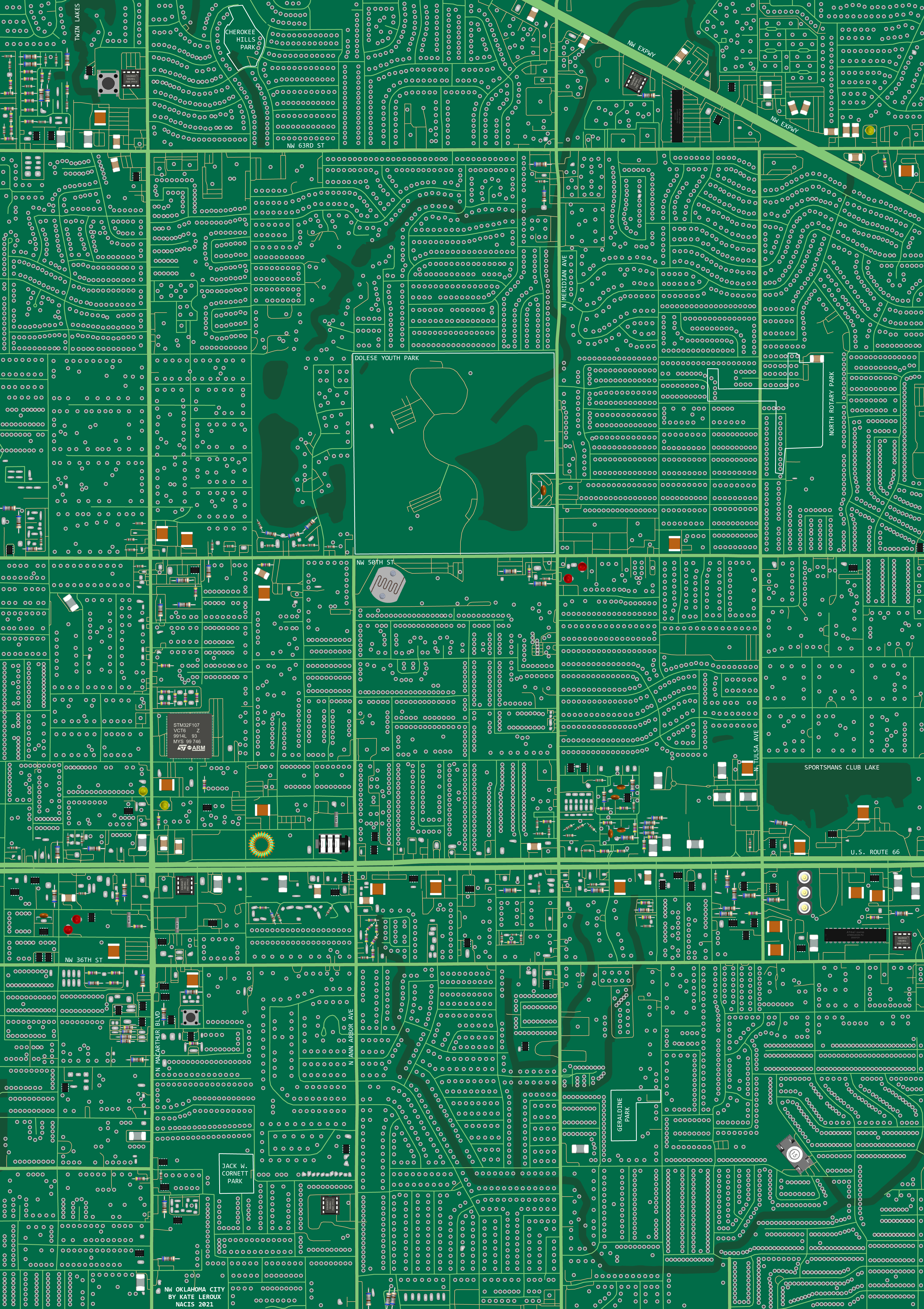 circuit board map